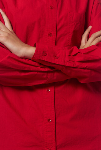 Apiece Apart Oversized Button Down Chili
