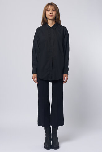 Apiece Apart Kaarina Dolman Button Down Black