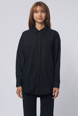 Apiece Apart Kaarina Dolman Button Down Black