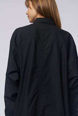 Apiece Apart Kaarina Dolman Button Down Black