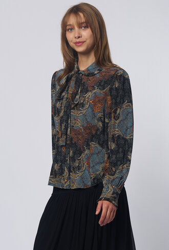 Ulla Johnson Vedra Blouse Azure