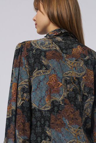 Ulla Johnson Vedra Blouse Azure