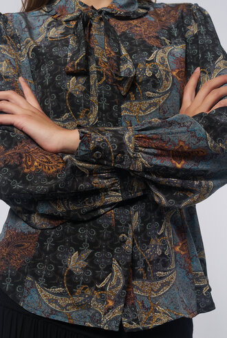 Ulla Johnson Vedra Blouse Azure