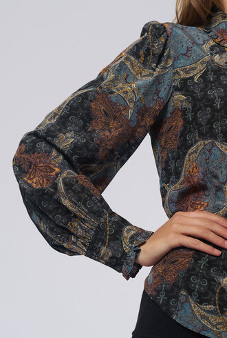 Ulla Johnson Vedra Blouse Azure