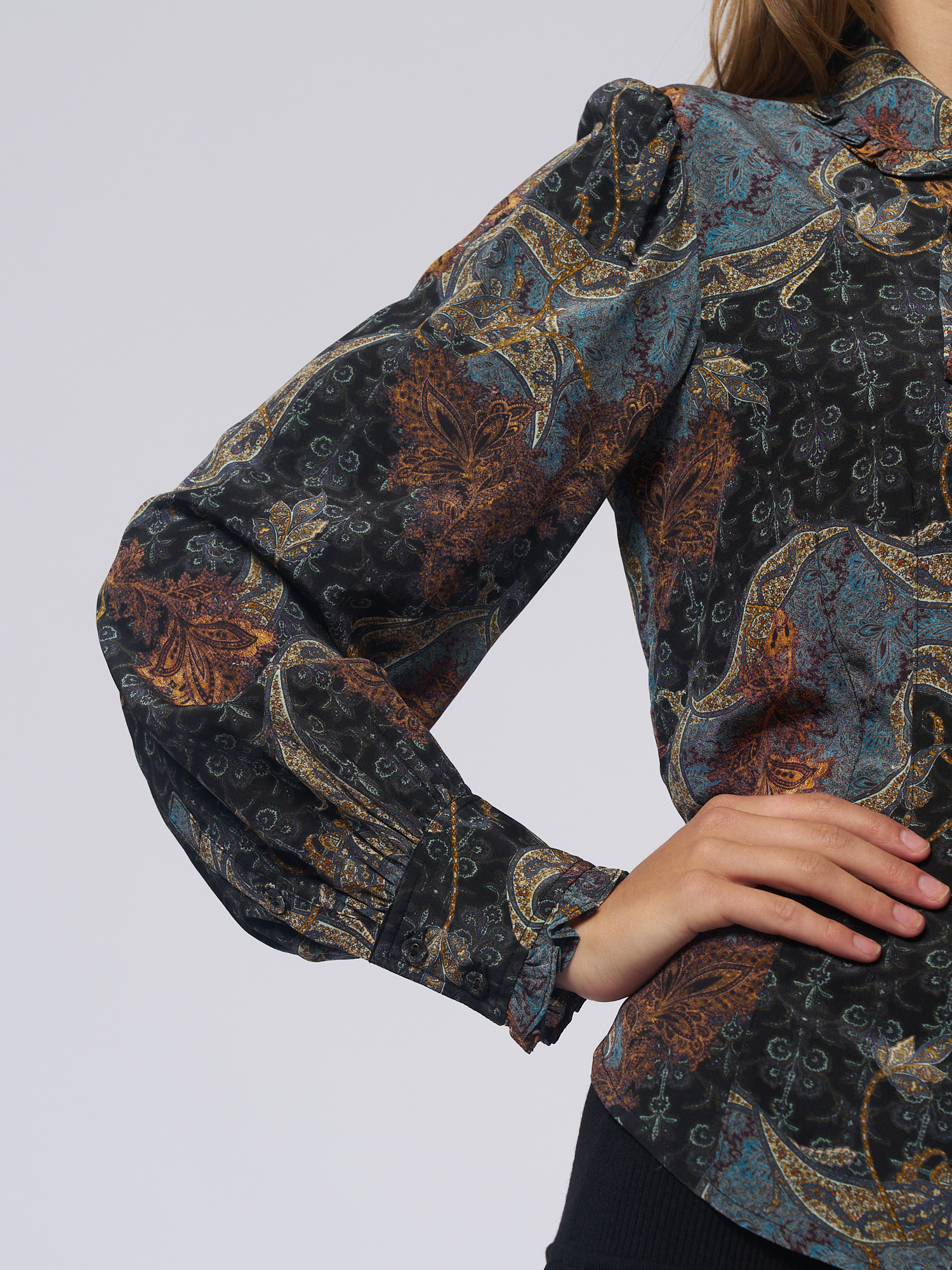 SOOR PLOOM 】 LOUISA BLOUSE, Caffe 4y5y6y7y |