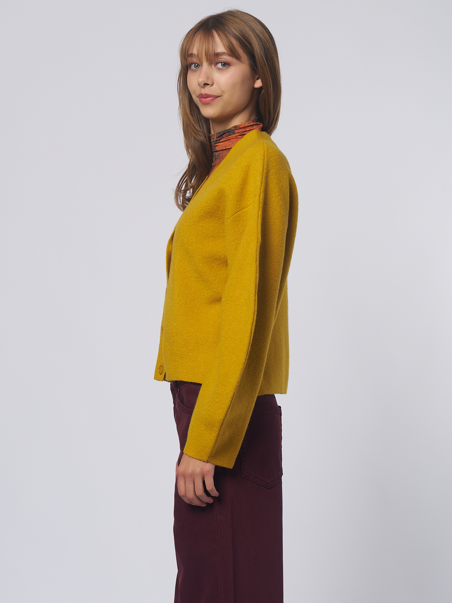 SKU:FA240725, Hadley Cardigan TURMERIC - Alhambra | Women's
