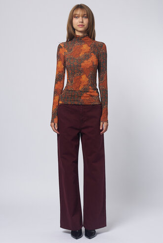Ulla Johnson Aurelia Turtle Neck Amber