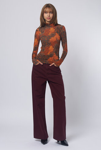 Ulla Johnson Aurelia Turtle Neck Amber