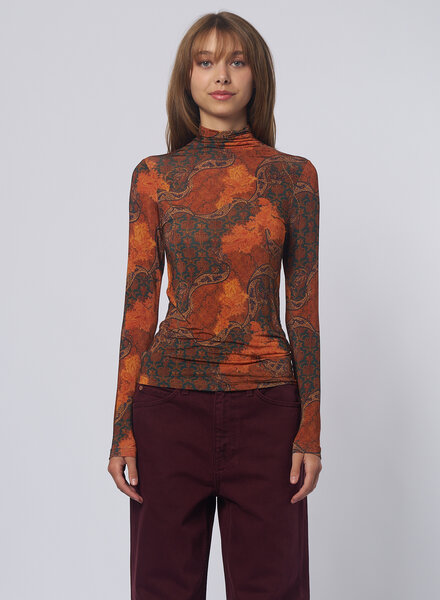 Ulla Johnson Aurelia Turtle Neck Amber