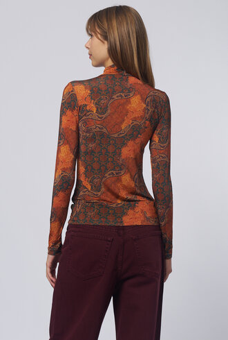 Ulla Johnson Aurelia Turtle Neck Amber