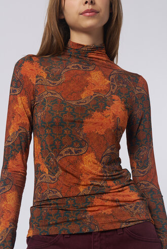 Ulla Johnson Aurelia Turtle Neck Amber