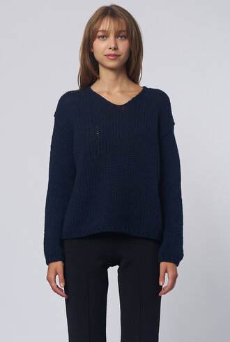 MJW. Oversized Pullover Navy
