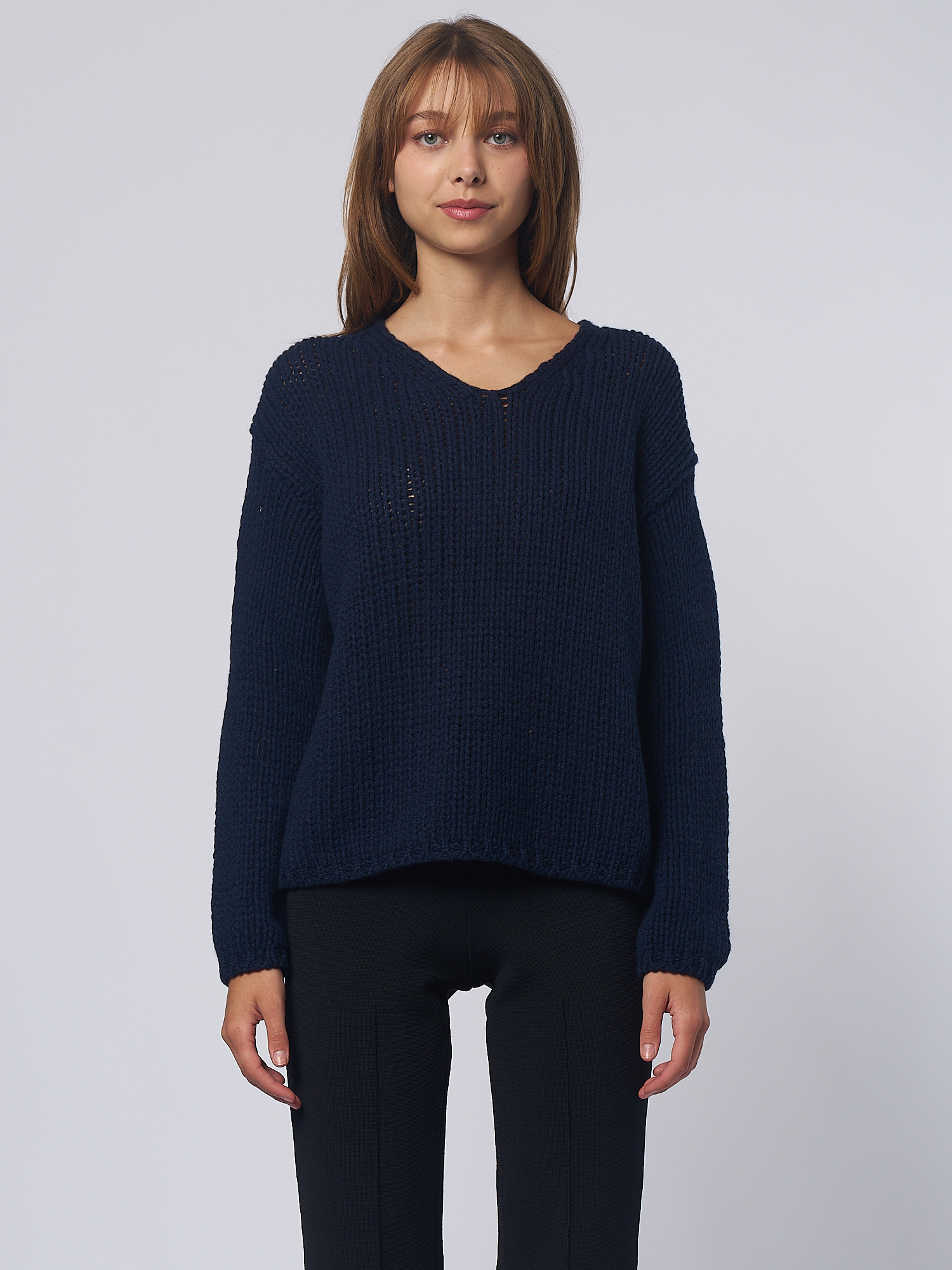 Navy oversized sweater 2025