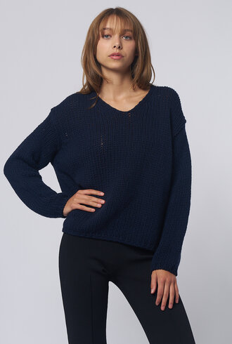 MJW. Oversized Pullover Navy