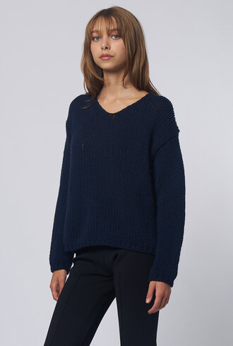 MJW. Oversized Pullover Navy