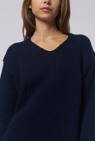 MJW. Oversized Pullover Navy