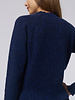 MJW. Donegal Tweed Pullover Blue