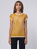 Kokun Short Sleeve Over Dye Crew Mustard