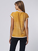 Kokun Short Sleeve Over Dye Crew Mustard