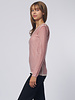 Kokun Over Dye Bamboo V Neck Dusty Rose