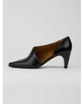 Coclico Passion Demi D'Orsay Crinkled Patent Black
