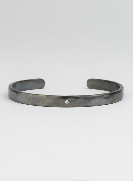 Sarah McGuire Hammered Heavy Wink Cuff