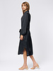 Raquel Allegra Vivienne Dress Satin Black