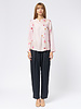 Raquel Allegra Perfect Henley Silk Petal  Pink