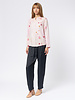 Raquel Allegra Perfect Henley Silk Petal  Pink