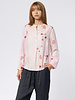 Raquel Allegra Perfect Henley Silk Petal  Pink
