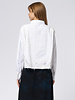 Raquel Allegra Artist Crop Top White Multi