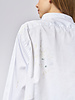 Raquel Allegra Artist Crop Top White Multi