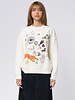 Raquel Allegra Hesperia Sweatshirt Dirty White
