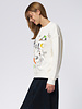 Raquel Allegra Hesperia Sweatshirt Dirty White