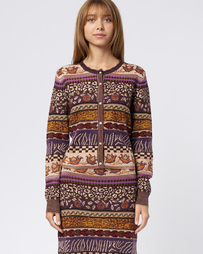 SKU:FA240707, Liza Cardigan WOODLAND - Alhambra | Women's