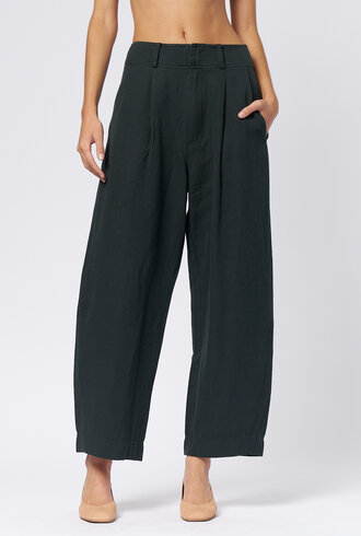 Apiece Apart Bari Crop Trouser Forest