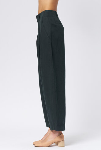 Apiece Apart Bari Crop Trouser Forest