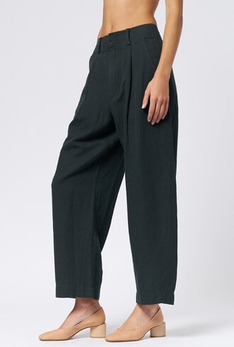 Apiece Apart Bari Crop Trouser Forest
