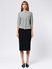 MJW. Cashmere Blend Cardigan Grey Sequin