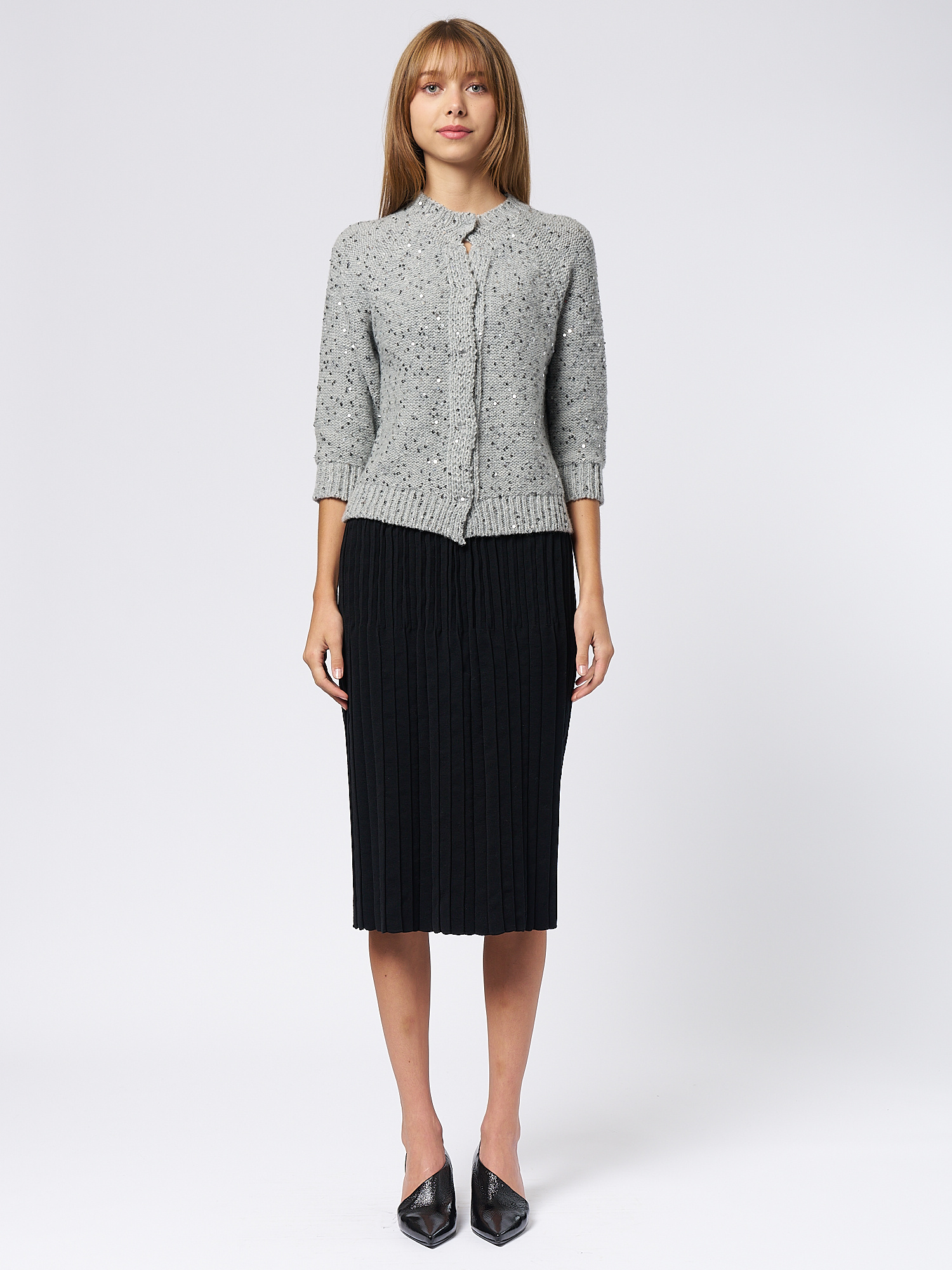 Steinstein 23SS Fine Cashmere Sable Knit Cardigan ST.459
