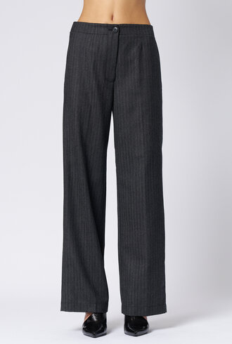 Pomandere Wool Pants Anthracite