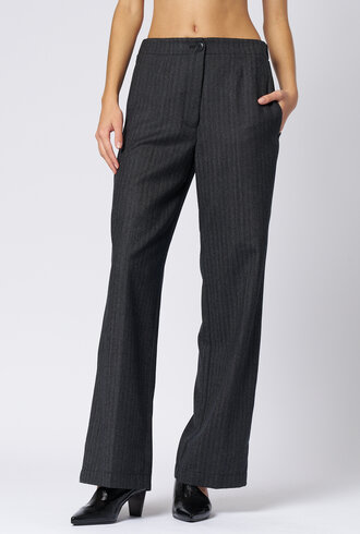 Pomandere Wool Pants Anthracite