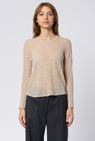Pomandere Jacquard Wool Sweater Ivory