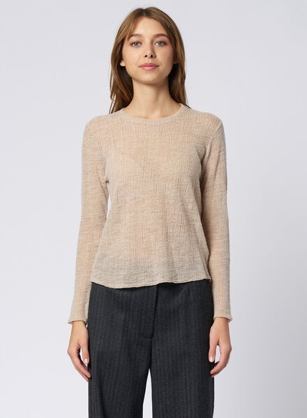 Pomandere Jacquard Wool Sweater Ivory