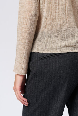Pomandere Jacquard Wool Sweater Ivory