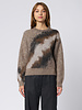 Pomandere Jacquard Knitwear Coffee