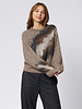 Pomandere Jacquard Knitwear Coffee