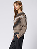 Pomandere Jacquard Knitwear Coffee