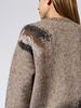 Pomandere Jacquard Knitwear Coffee