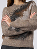 Pomandere Jacquard Knitwear Coffee